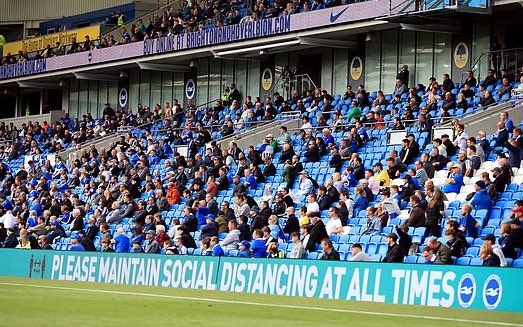 OliverDowden's tweet photo. COVID WINTER PLAN 

Sports fans back in stadia from 2nd Dec

4️⃣K or 50% of capacity in Tier 1

2️⃣K or 50% of capacity in Tier 2

A big step forward for fans as we work towards fuller capacities 

Thanks to pilot hosts &amp; fans for showing this can be done safely

@HuddlestonNigel https://t.co/YKJnc7JAx0