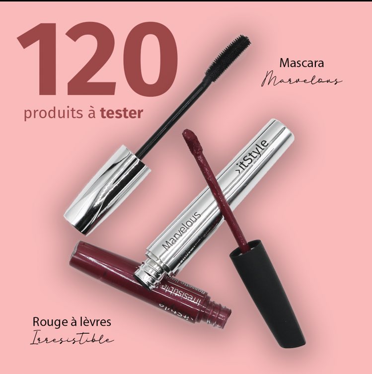 itstyleofficiel's tweet photo. Devenez Ambassadeurs ! Inscrivez-vous directement sur notre site internet https://t.co/wpZQflJCMF pour tester gratuitement nos Best Sellers !
60 mascaras Marvelous et 60 Irresistible Lips Prune à tester 💄
#testproduit #testproduits
#monvanityideal #trustbeauty https://t.co/cXfyWRy4sk