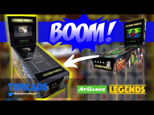 TheToyKade's tweet photo. AtGames Legends Pinball Redesign &amp; Gameplay - Not So Ugly Anymore! https://t.co/YLGxEemqLz.          #atgames #legendsultimate #legendspinball #Pinball https://t.co/ognLByf8dg