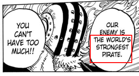 Recently in OP chapter 996 it was confirmed by Killer that Kaido is the absolute strongest pirate in the series, so in terms of any debate when it comes to Yonko strength, its over and with that I think its only a moment of time before King will receive similar portrayal.