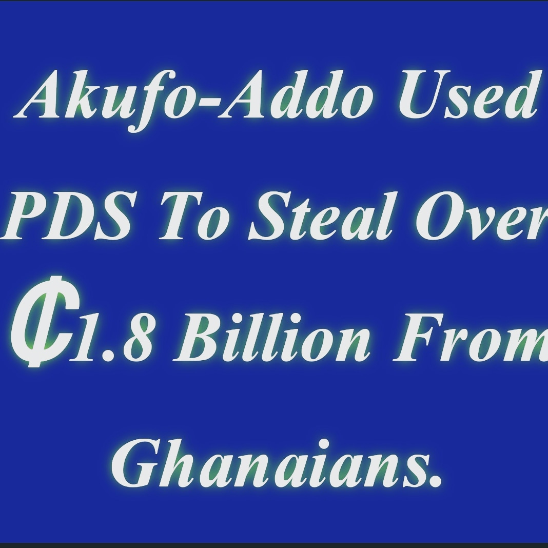BigDaddyCee7's tweet photo. #AgyapaRoyalThieves
#PDSFraud
#AkufoAddoIsScam
Corrupt Akuffo Addo n His Criminal Family Cartel Shld Keep On Enjoying Their Loot,But They Shld Remember Dat,They Will Very Soon Refunds All The Monies They Looted In The Oil Revenue,PDS-ECG Deal,Kroll Deal n Agyapa Royal Deal? https://t.co/gbwnlrjWc6