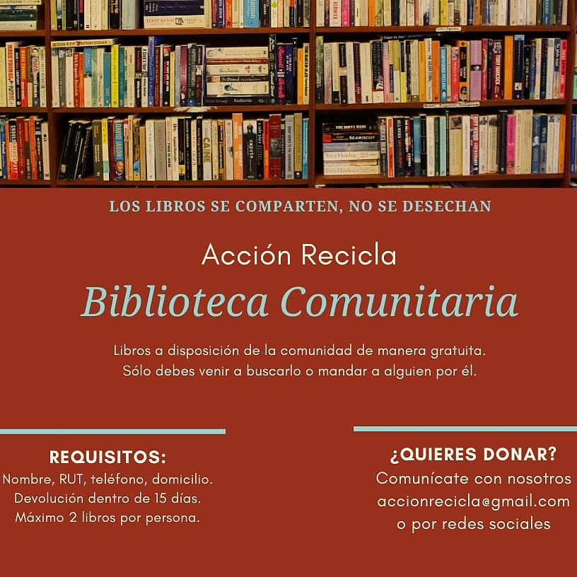accion_recicla's tweet photo. 💚 Gracias a sus donaciones tenemos más de 90 libros a su disposición en la #BibliotecaComunitariaIquique 

📚 Si te interesa alguno contáctate con nosotros. Comparte con tus amigos #amantesdelalectura
También podemos hacer #trueque #libroporlibro 

#Iquique #AltoHospicio #Libros https://t.co/L3CO8BF9gc