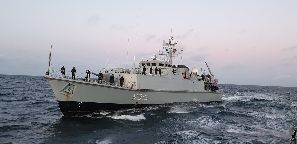 RonaldWester80's tweet photo. And there it was, the end of SNMCMG-1 for the Schiedam. Sadly we're leave behind lot of new friends. Until we meet again!! @C_SDAM @COM_SNMCMG1 @kon_marine https://t.co/OrGs666qis