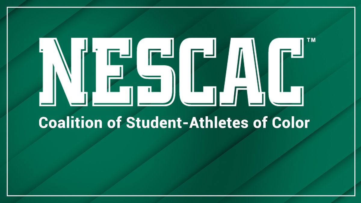NESCAC's tweet photo. NEWS | NESCAC forms Coalition of Student-Athletes of Color
🔗 > https://t.co/fz97i0XEOR
#NESCAC | #NCAAD3 https://t.co/KA94sNkcC8