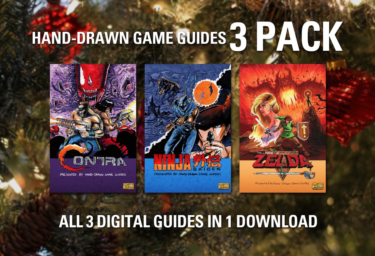 heyphilsummers's tweet photo. 🦃Happy Thanksgiving! Hand-Drawn Game Guides is restocked RIGHT NOW!

❤️1,200 copies of Zelda ($25 each)
🎖️225 copies of Ninja Gaiden/Contra ($25 each)
💸1 dollar for all 3 digital guides all weekend

Thank you for all of your support! Enjoy your day!

https://t.co/4P8ZP6zAef https://t.co/T71toN2KrX