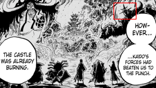 the stronger you are as an individual member of the beast pirates, the higher you will rank amongst their crew, from what WE know based on the oden flashback20 years ago, King was the lead performer of this crew structure even when they first landed in Wano-