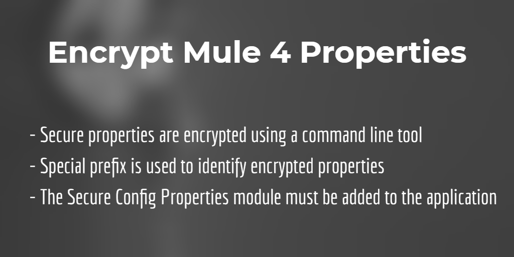 alextheedom's tweet image. How to Encrypt and Secure Properties in Mule 4 readlearncode.com/security/how-t… #MuleSoft #CloudHub #Security #Mule #Mule4 #MuleDev #MuleSoft @MuleDev