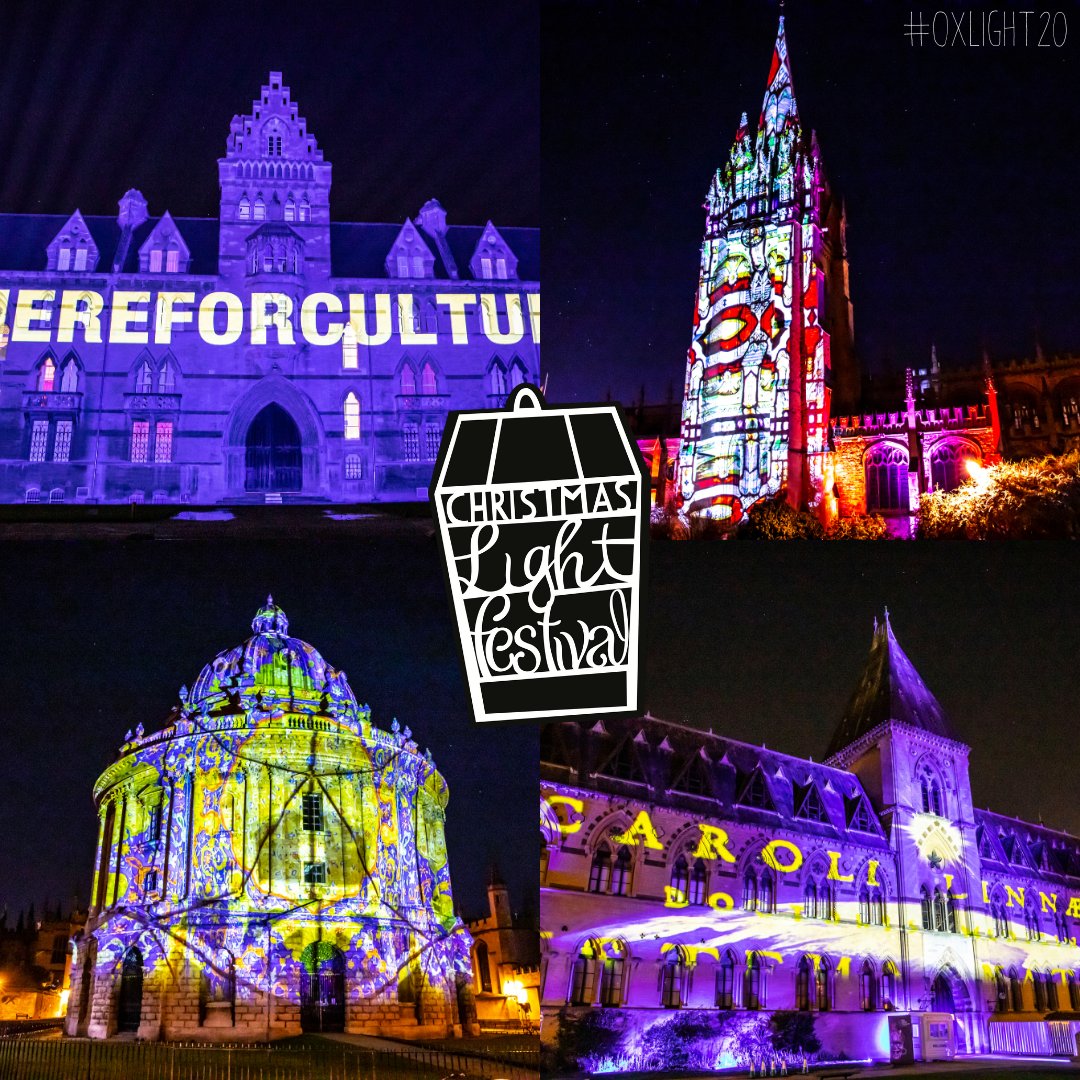 Oxford's Christmas Light Festival tweet media
