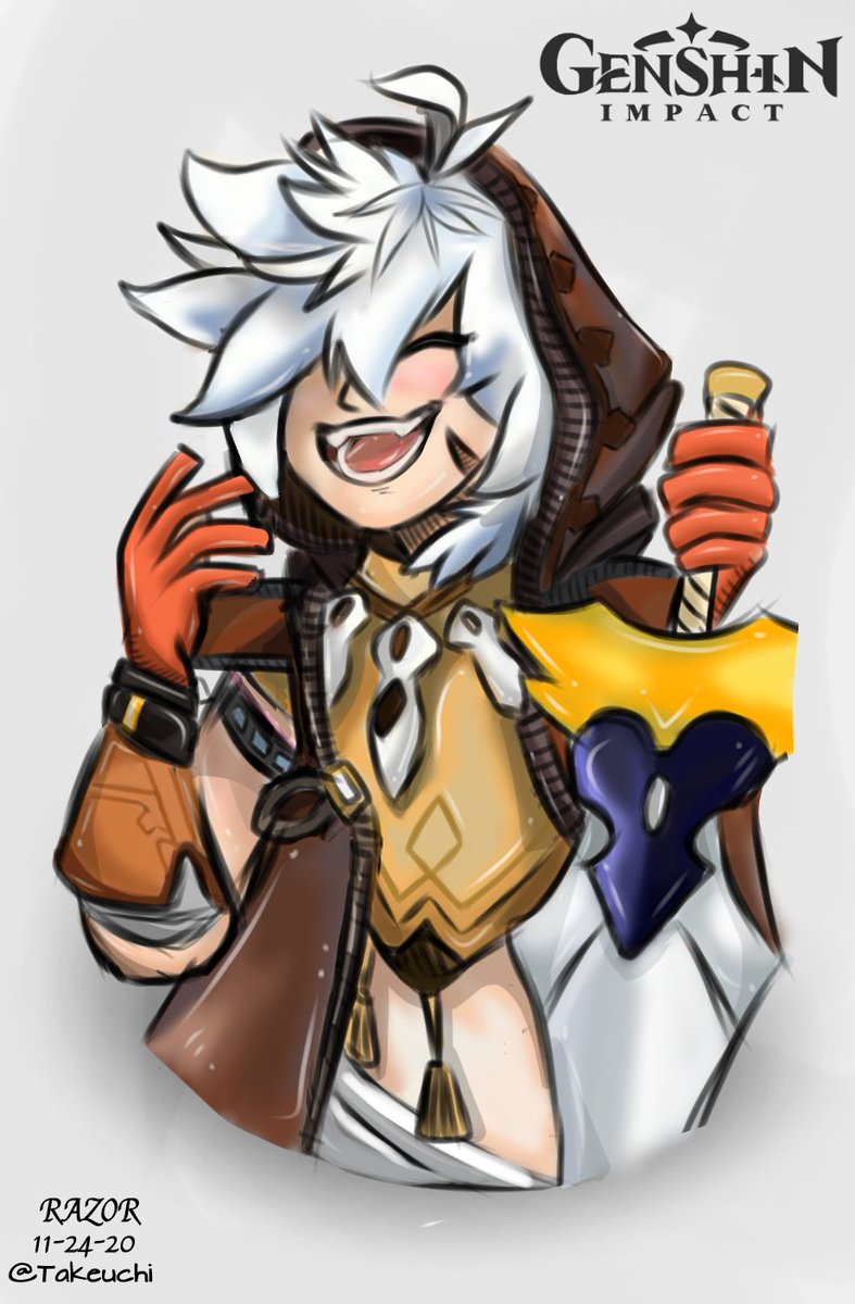 nip_23's tweet photo. To all Genshin Impact gamers, I decided to draw Razor today, he's a cute one tbh xD
(art by meπ)
#GenshinImpact #Razor #artwork #digy https://t.co/ERWTdKFSIP