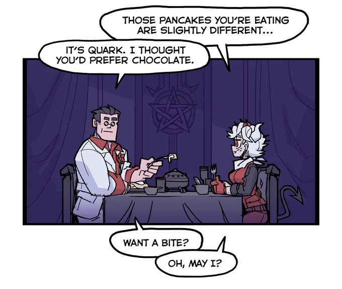 romantic dinner with a fly ? 