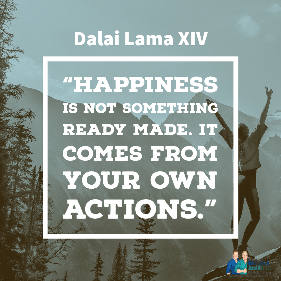 RobandJerel's tweet photo. “Happiness is not something ready made. It comes from your own actions.” ― Dalai Lama XIV

#jerelrichart #mondaymotivation #quotes #happiness https://t.co/owdgE0e1j6