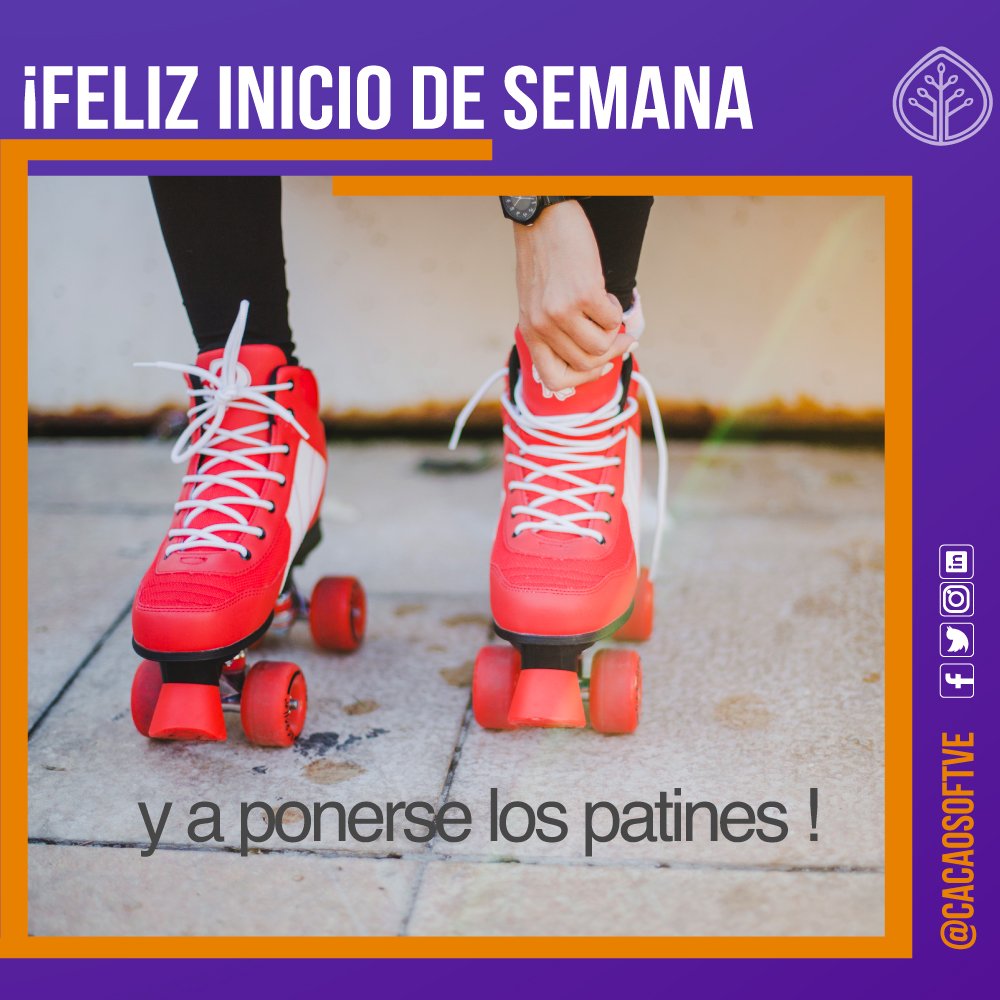 CacaoSoft les desea un excelente inicio de semana y los invita a dar lo mejor de ustedes, para alcanzar las metas deseadas. Y recuerden que: Innovamos en un mundo cambiante. ¡Contáctanos!

#ideas #proyecto #app #startups #software #tecnología #innovación #mundocambiante #innovar