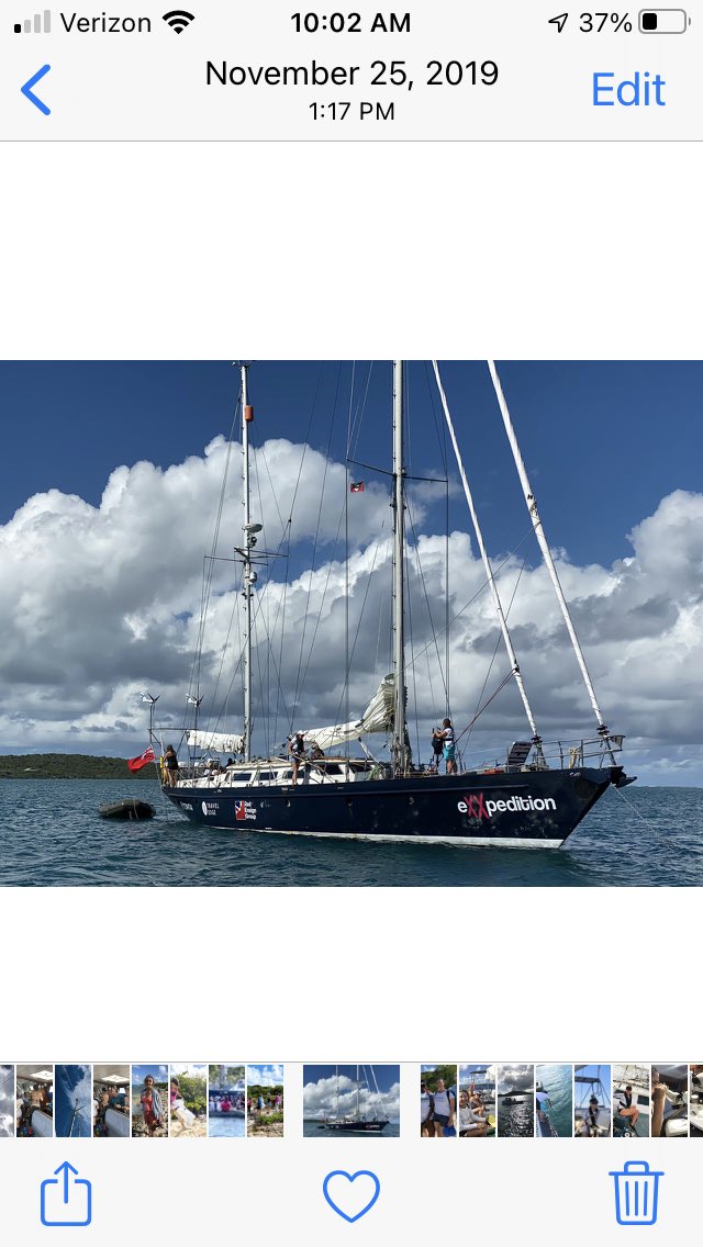 kidsthinkbig's tweet photo. One year ago we set sail on Leg 3 of @exxpedition_ round the world sail; studying plastics in our oceans, their impact on human & environment health & land based solutions. Leg 3 impact! #womeninscience #womeninsailing #womensupportingwomen #sciencebasedsolutions #MakeADifference https://t.co/L6fVTgYdFR