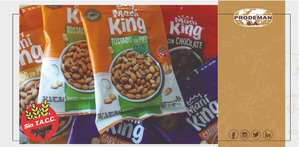 ❗👉En Prodeman garantizamos a las personas celíacas que los productos son aptos para su consumo habitual porque no tenemos materias primas que contengan gluten e implementamos medidas de control en diferentes etapas del proceso para evitar el contacto cruzado con este alérgeno.