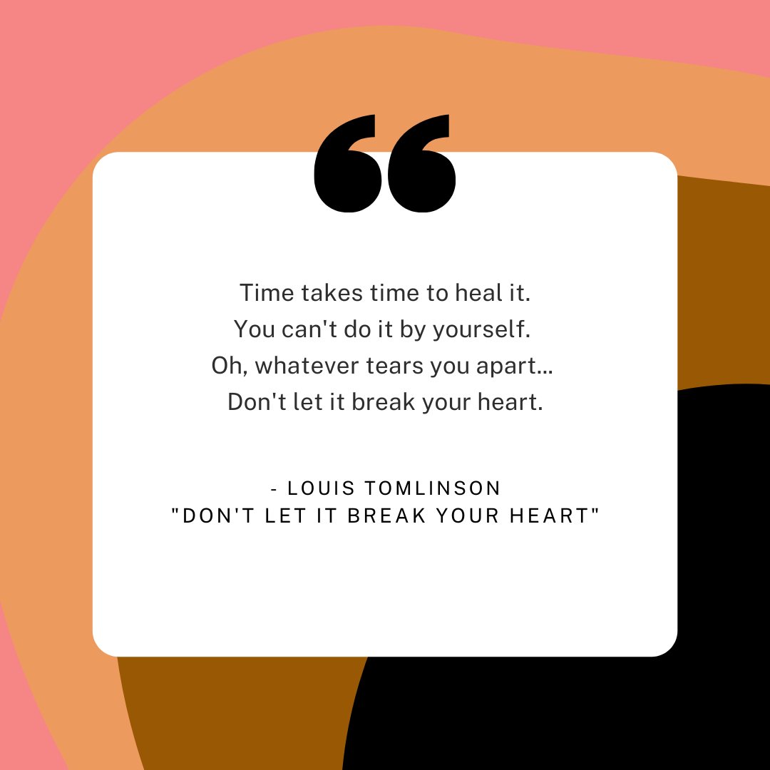 MTV's tweet image. One year ago today, @Louis_Tomlinson gave us "Don't Let It Break Your Heart." 🖤 #1YearOfDLIBYH