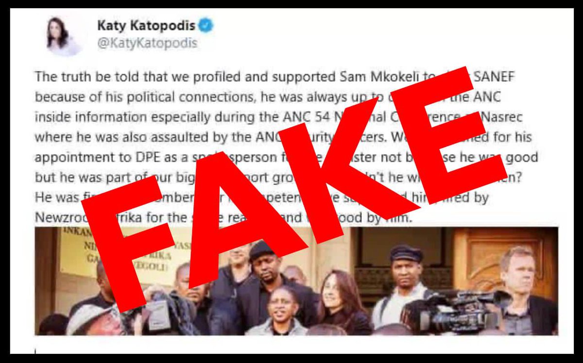 KatyKatopodis's tweet photo. This is a doctored &amp; deliberately falsified image that seeks to use my public profile to garner support for a specific agenda. This is a blatant lie &amp; was NOT drafted or posted by me. I reject this in the strongest terms &amp;have lodged the complaints with Twitter. 
Pls report it. https://t.co/vOsNJp398M