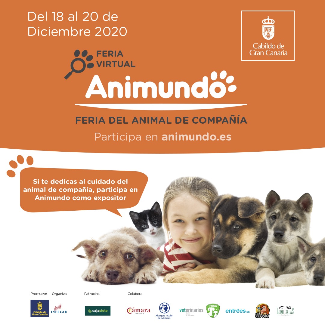 infecar's tweet image. ¡Vuelve una nueva edición de #Animundo, la Feria del Animal de Compañía, del 18 al 20 de diciembre!🐱🐶
