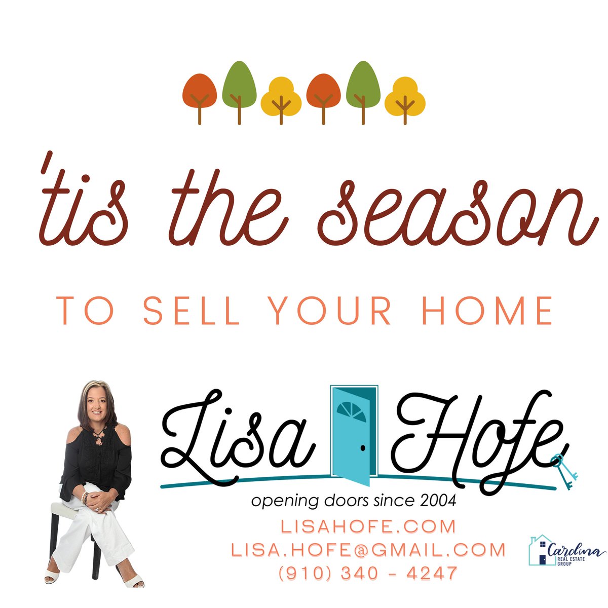 LisaHofe's tweet photo. LISA HOFE
Carolina Real Estate Group
(910)340-4247
Lisa.hofe@gmail.com https://t.co/TnMNb3Ezya