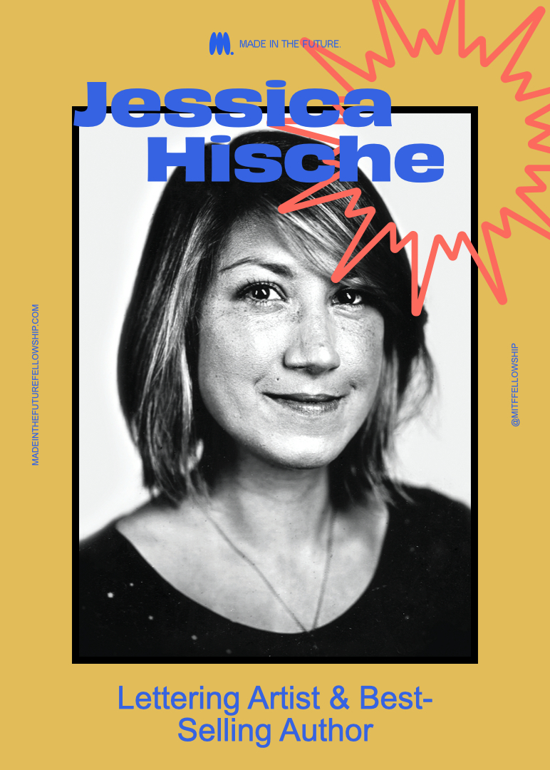 MITFfellowship's tweet photo. [Mentor Spotlight] Meet Lettering Artist and Author, @jessicahische

She been named as one of @Forbes 30 under 30 in Art and Design. Her work has been featured again and again in design and illustration annuals both in the US and internationally. #MITFMentor #MadeInTheFuture https://t.co/TOto7m8yp0