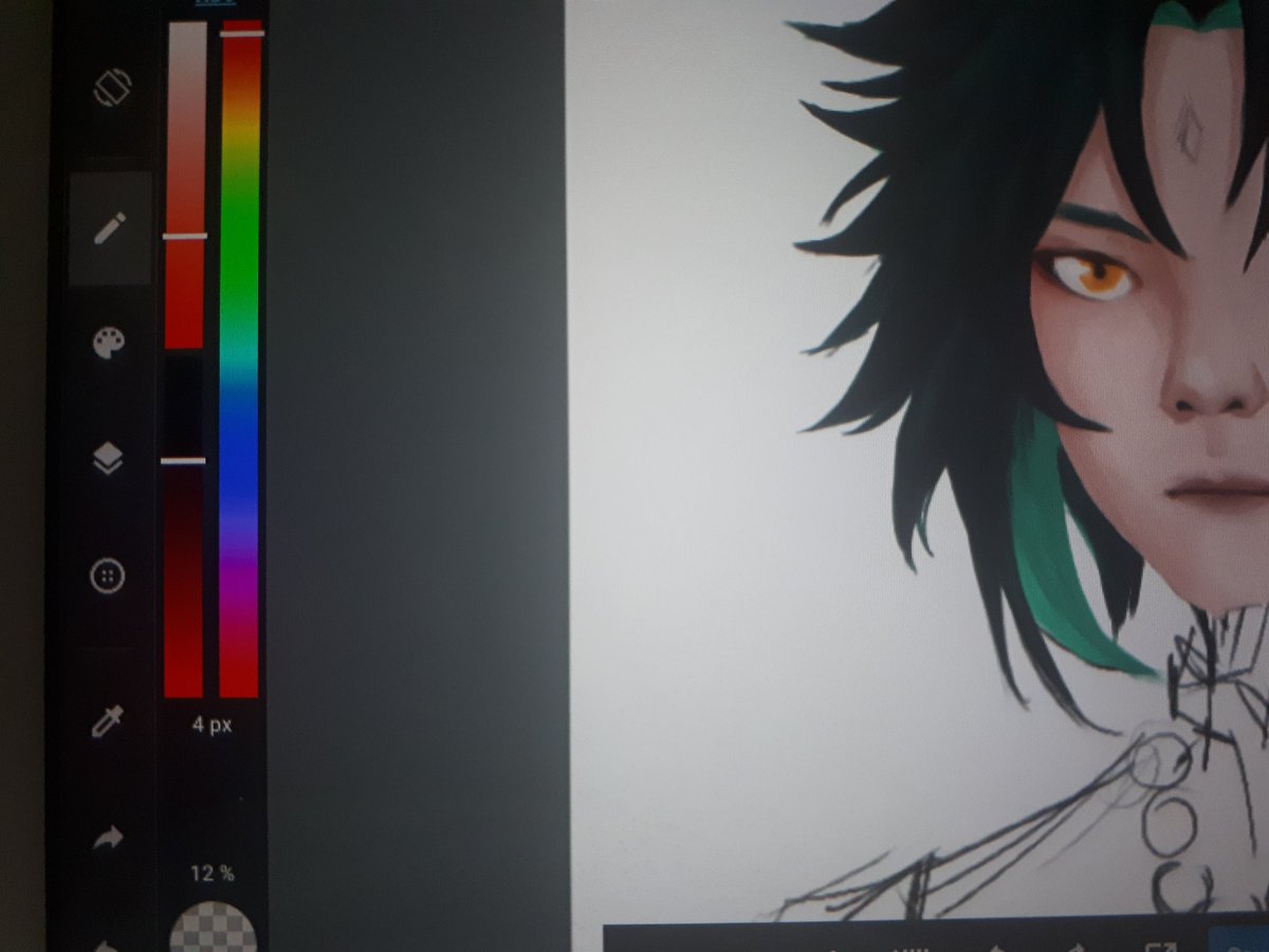 tomuhra's tweet photo. taking a break from my schoolworks to work on this pretty boi https://t.co/m5l9dnjiR2
