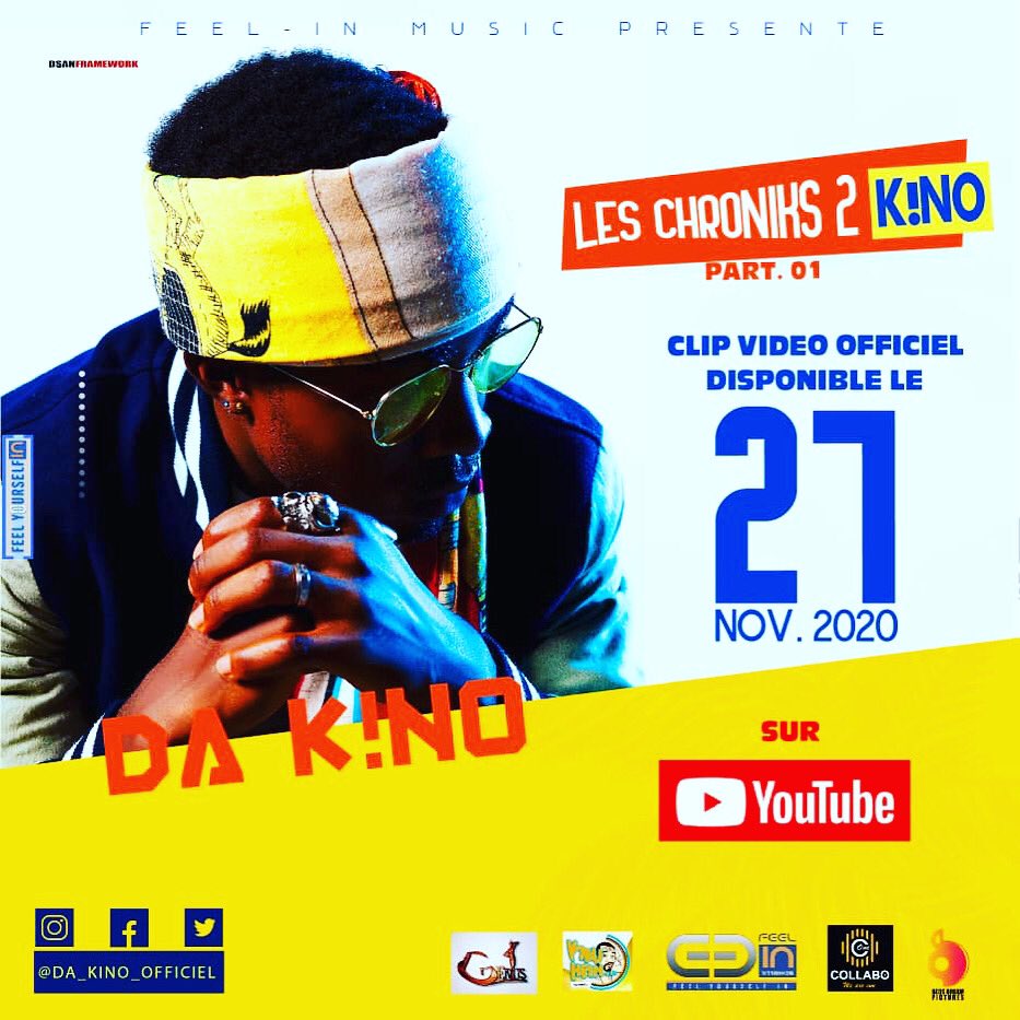 Tsaguehendrix's tweet photo. Salut à tous 
L'artiste de la maison @feel_in_studios fait ça sortie.... DA_KINO
@dakinoofficiel237
PROD DE MALADE...!
FLOW A COUPER LE SOUFFLE...!
CLIP VIDÉO QUI QUI VA AVEC...!
LA TEAM EST DE RETOUR: @collabo_one
@bnjpictures20
@junius372
#CHED_S_ONDA_TRACK 
#DSAN_SHOOT_IT https://t.co/YG6kAgmCJp