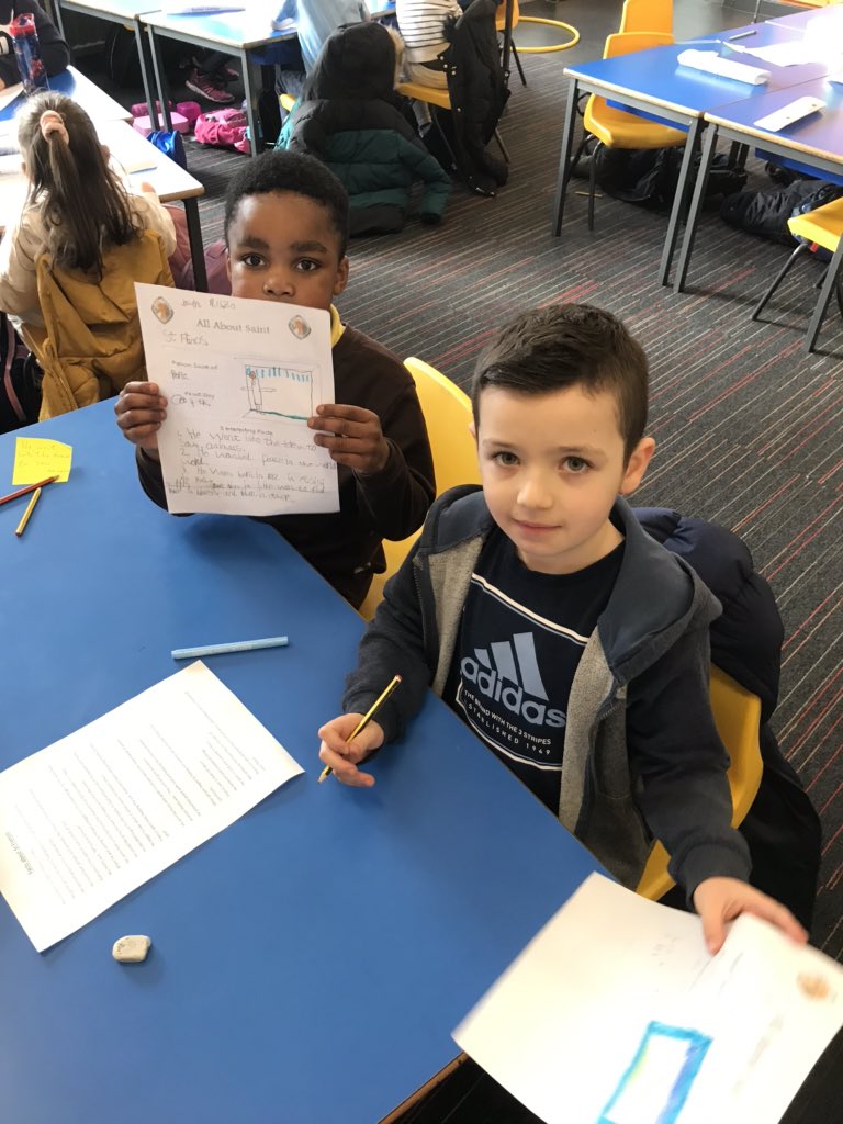 JosephMartinDu3's tweet photo. In Primary 2 the pupils are learning how to challenge themselves to be more like our School Patron St Francis. He is the Patron Saint of nature so he wants us to look after the planet. @StFrancis_PS @ https://t.co/JrDzJXlYAU