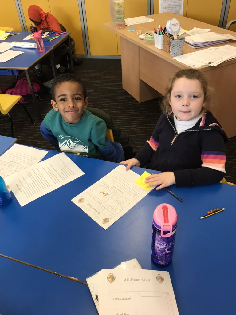 JosephMartinDu3's tweet photo. In Primary 2 the pupils are learning how to challenge themselves to be more like our School Patron St Francis. He is the Patron Saint of nature so he wants us to look after the planet. @StFrancis_PS @ https://t.co/JrDzJXlYAU