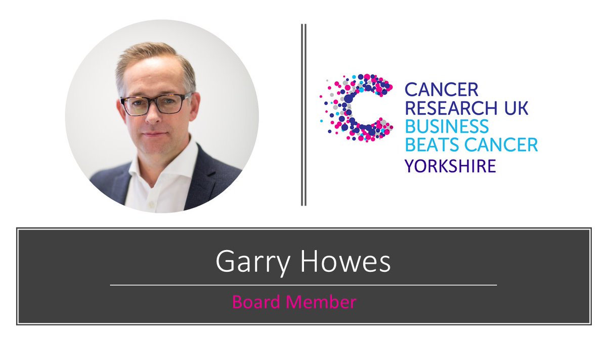 CancerYorkshire's tweet photo. Launching our new board: Meet Garry Howes https://t.co/VmKtlGHvpt
