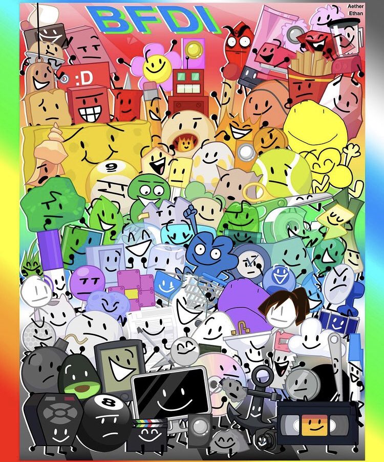 all bfdi characters 