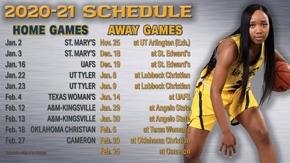 Lion_WBB's tweet photo. Our 2020-21 schedule is set! We get started on Wednesday in an exhibition at UT Arlington, with conference play starting on Dec. 18!
More info at https://t.co/Q699bbcbrb
#FastPace #TimeToHunt https://t.co/5Yt0Yin2q7
