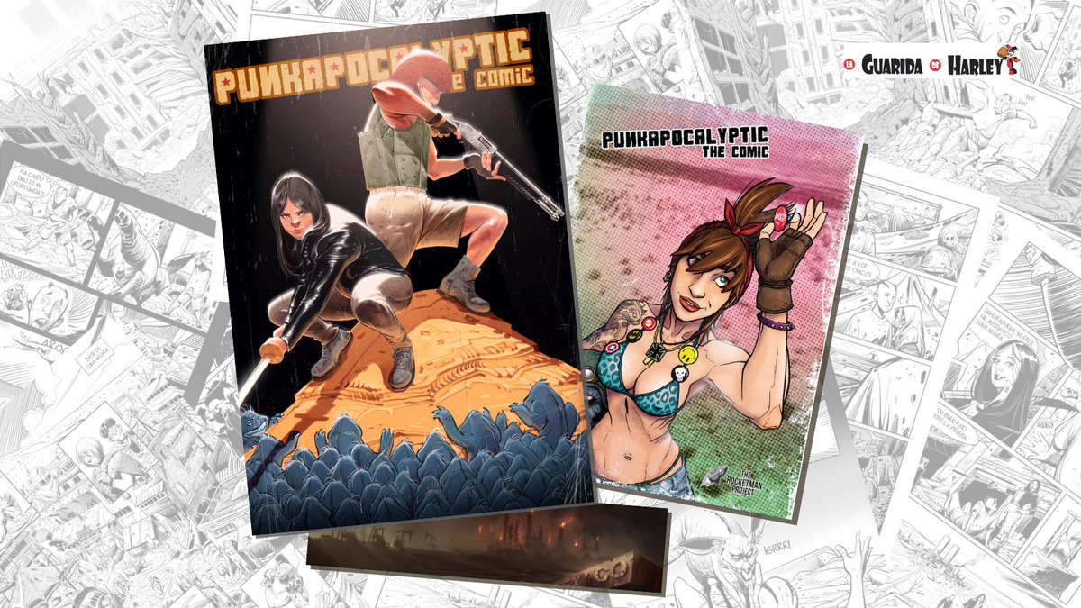 GuaridaDeHarley's tweet photo. ¡¡Ya puedes reservar en La Guarida de Harley @PUNKAPOCALYPTIC💪!! el nuevo cómic de @TheRocketManP Y CONSEGUIR LAS RECOMPENSAS DEL PROYECTO
Entra en https://t.co/fUnwk3TIzv para saber más
#Preventa #Reserva #Comic #Independiente #therocketmanproject #recompensas #juegoderol https://t.co/HoVo0lGyTF