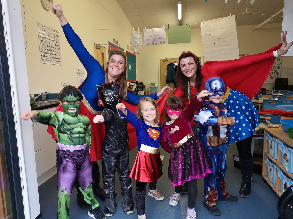 Superhero day 🦸🏼‍♀️🦸🏻‍♂️ Avonwood is an amazing school as are the teachers and T.A.'s ❤️ <a href="/AvonwoodYear1/">Avonwood Primary School Year 1 Team</a>