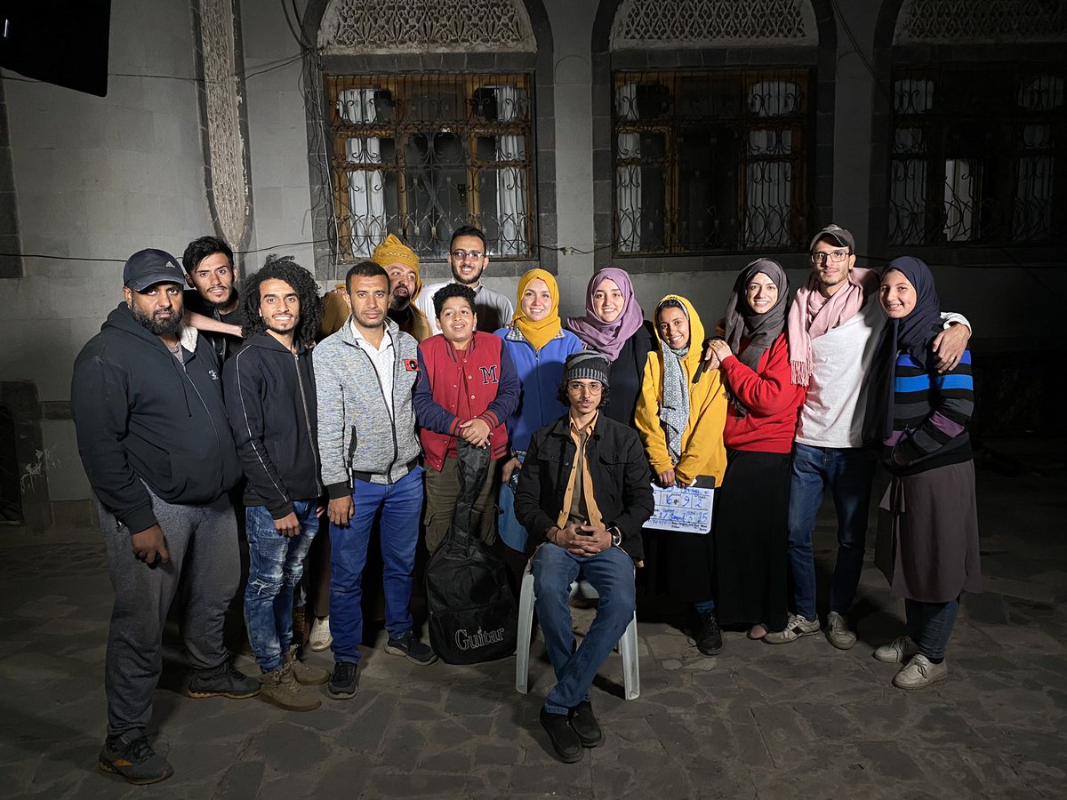 dailyhadeel's tweet photo. We’re finally done ♥️ after four days of shooting from 7am until 12am almost every day I’m EXHAUSTED yet so so happy and satisfied ♥️♥️
I love my crew so much and I’m gonna miss them all ♥️
Can’t wait for everyone to watch my film STRING وتر ♥️ https://t.co/lIX7gT7KmJ