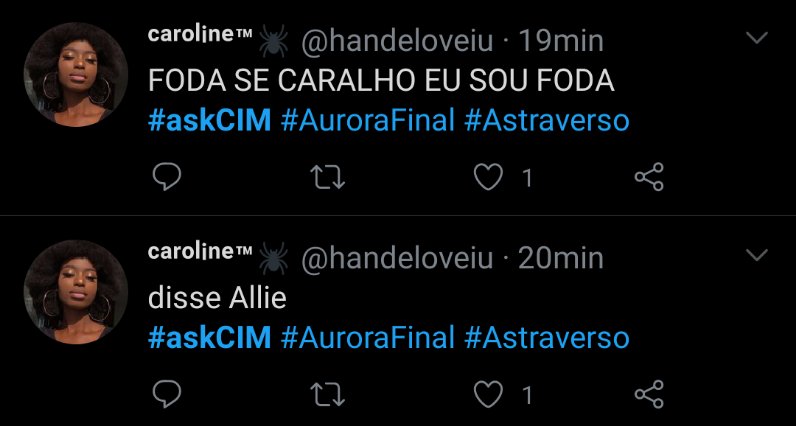 elisztark's tweet photo. ninguém discorda (e se discordar, está errado)
#askCIM #AuroraFinal #Astraverso https://t.co/0YzX0R0N4b