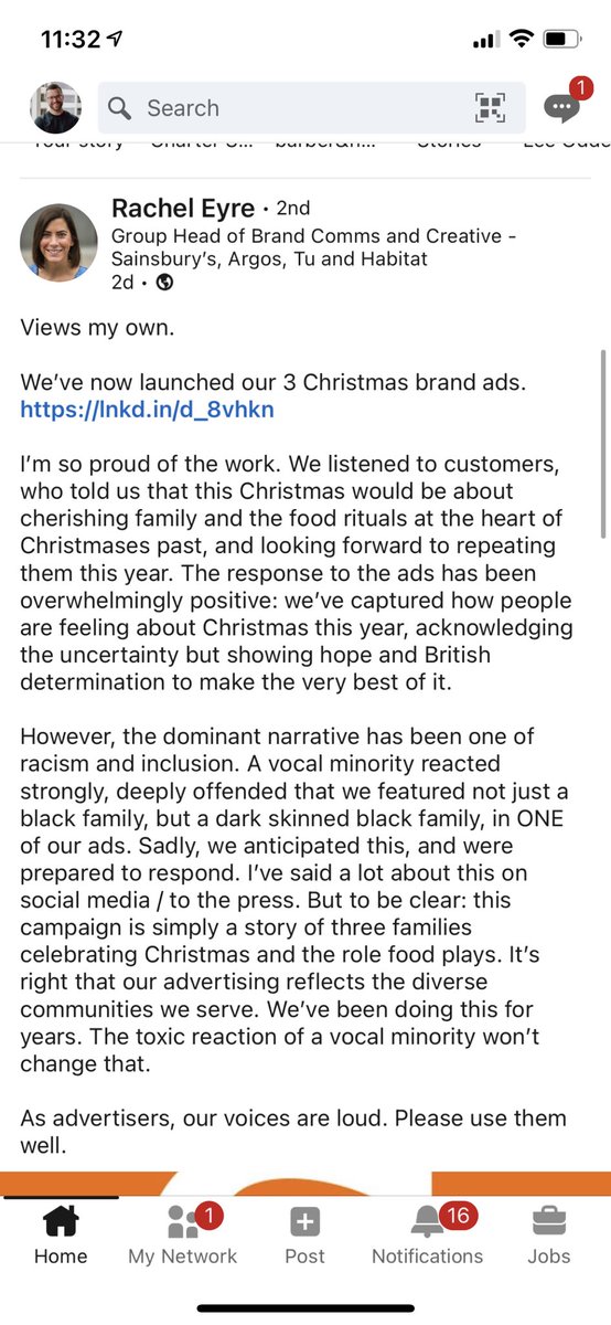 This is leadership. Huge props to <a href="/EyreRachel/">Rachel Eyre</a>.