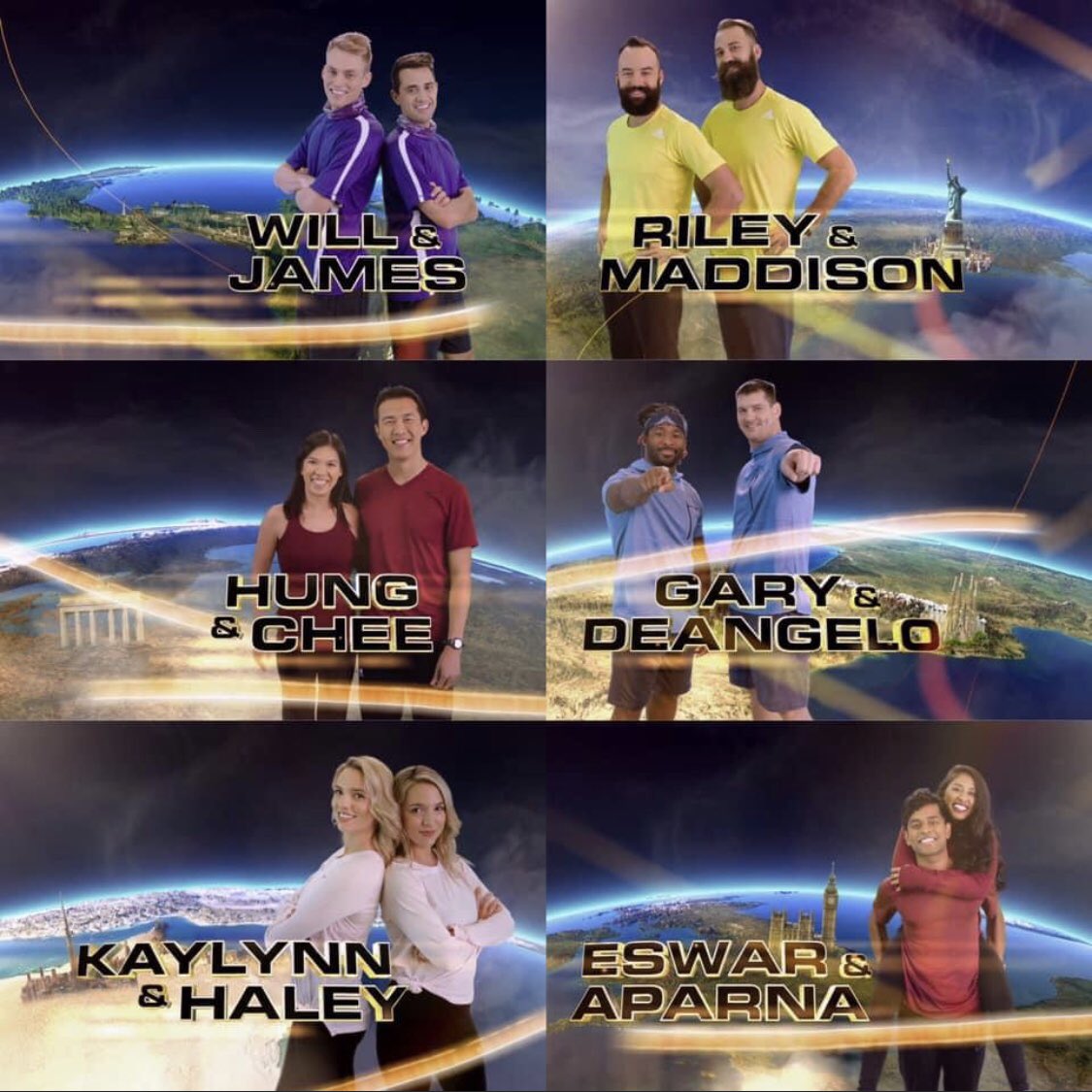 haleywilliams88's tweet photo. And then there were 6โจ Off to India and itโs @klyn410 and I against the Mine 5๐ณ Wish us luck ๐ฎ๐ณ ๐ ๐
#mine5 #blondebandits #pinkteam #theamazingrace #cbs #hyderabad #india https://t.co/hCz4KX9Pos