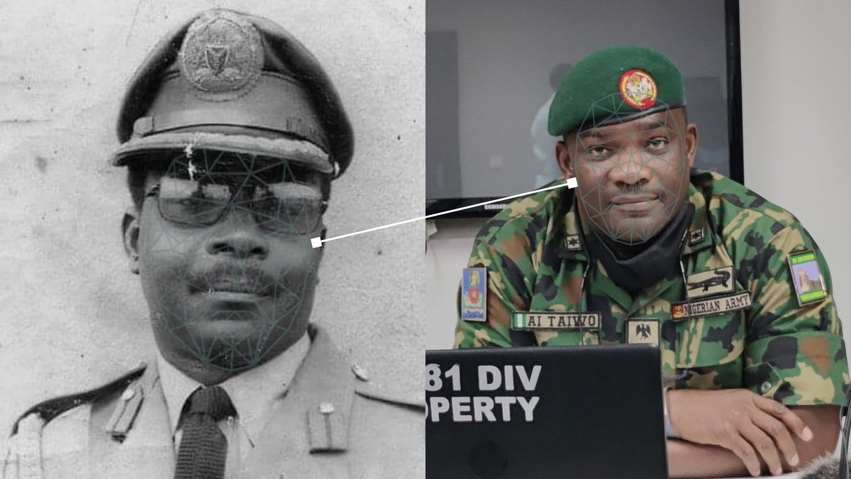 gidi_9ja's tweet photo. LIKE FATHER LIKE SON? Nigerian Army Commander, Brigadier-General Ahmed Ibrahim Taiwo, Who Claimed No Killing Occurred At Lekki Toll Gate Despite Evidence Is Son Of Late Colonel Behind Killing Of Over 700 Civilians In 1967 Asaba Massacre
@Gidi_Traffic https://t.co/d4XOzXcdjx