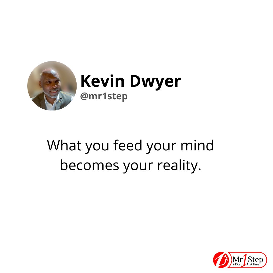 Mr1Step's tweet photo. The way you think about yourself turns into your reality.

If you draw inaccurate conclusions about who you are and what you’re capable of doing, you’ll limit your potential.

#Mr1Step #TransformationalCoach #LifeCoach⁣⁣⁣ #quoteoftheday #mindset https://t.co/3A37M3QggB