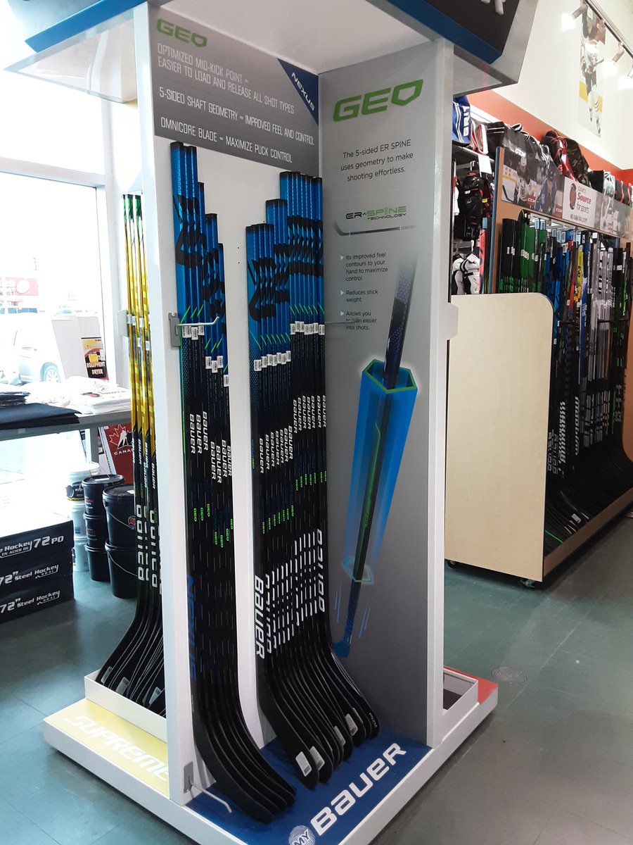 clevesfred's tweet photo. They are finally here! Surprise you favorite hockey player this Christmas with a brand new stick with a 5 sided shaft for improved feel and puck control! https://t.co/5GWDfxqIab