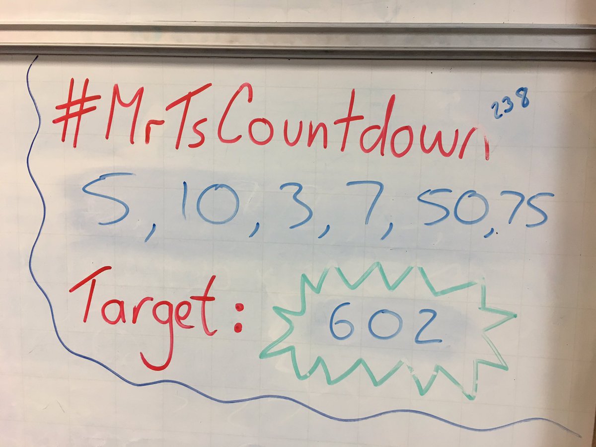 MrThomasMaths's tweet photo. #MrTsCountdown
#238 https://t.co/Wjyx0BLab3