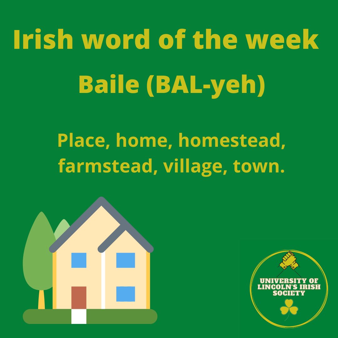 ☘️this week’s irish word☘️