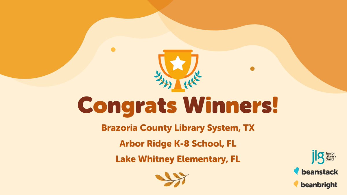 beanstackapp's tweet photo. WOW! We were blown away by everyone who participated in our #FallintoReadingChallenge with @jrlibraryguild in October. Your communities truly shined this fall. Congratulations to our winners! #keepreading https://t.co/agrb4mUi4r