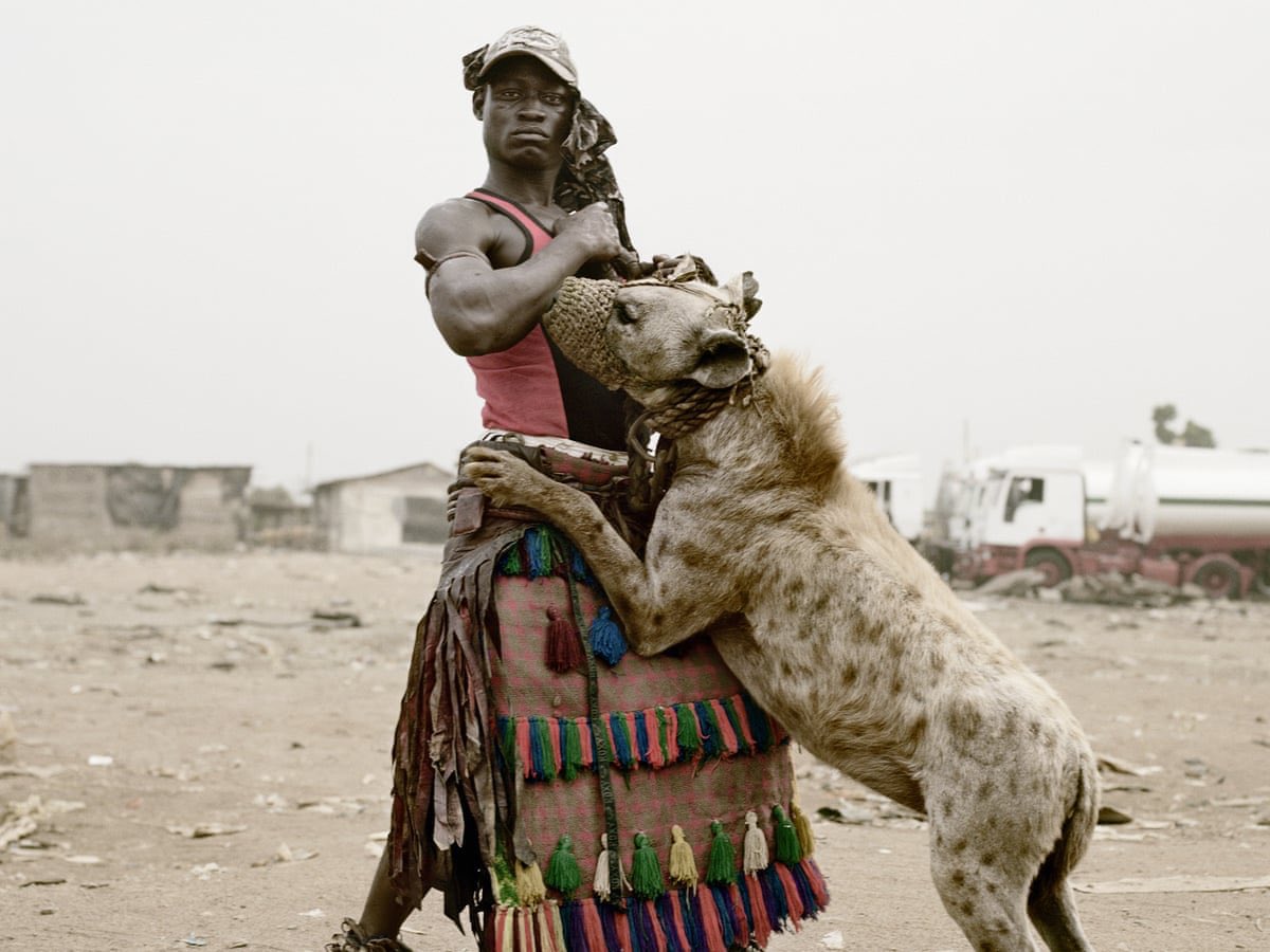 bouncenetworks's tweet photo. Nigeria’s Hyena Men photographed by Pieter Hugo https://t.co/56D9w4EbCU