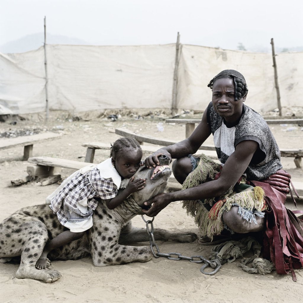 bouncenetworks's tweet photo. Nigeria’s Hyena Men photographed by Pieter Hugo https://t.co/56D9w4EbCU