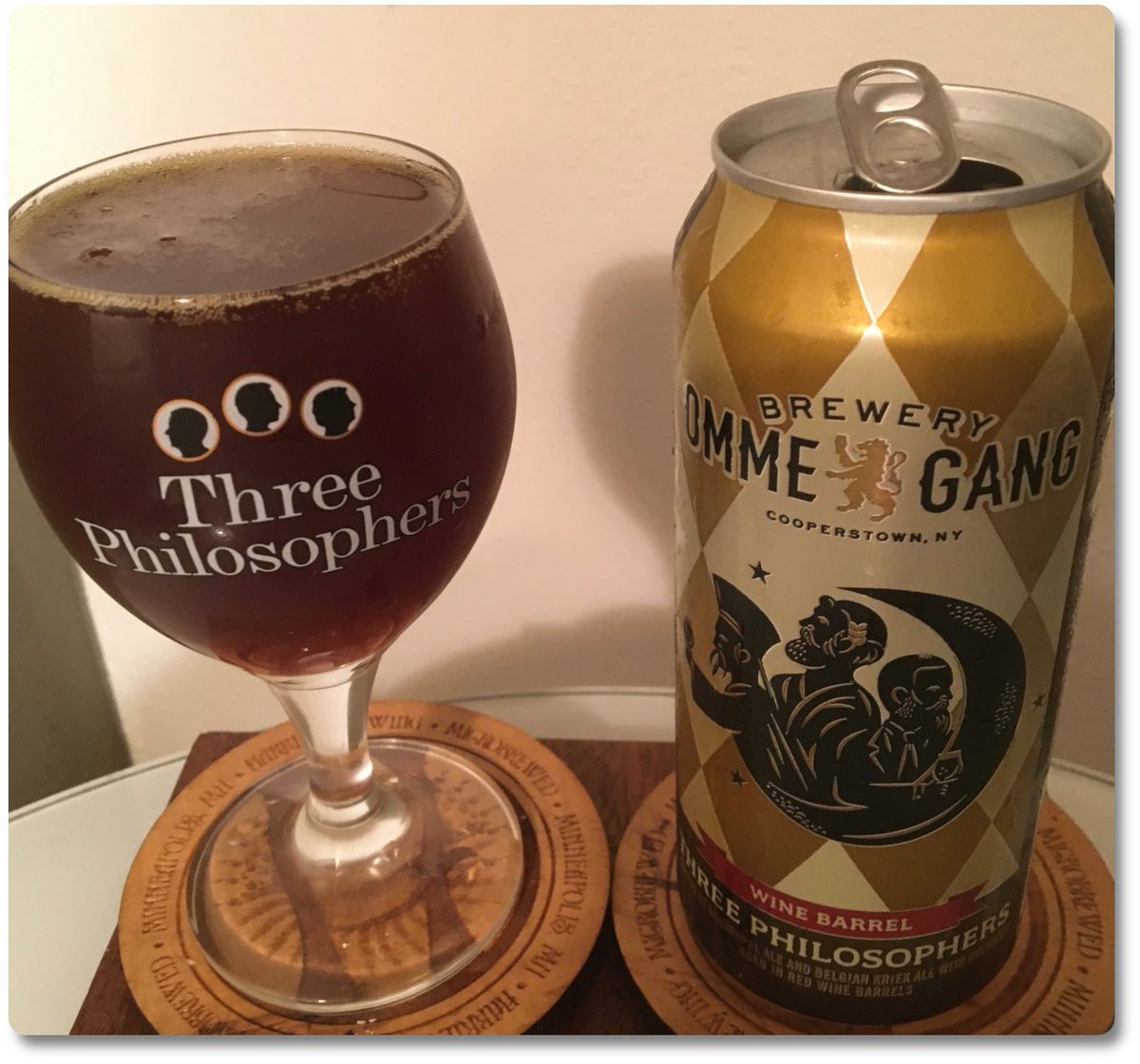 theBitterNib's tweet photo. Ommegang Wine Barrel Three Philosophers: https://t.co/t1rxIhyxq6 https://t.co/gRQl3At30h