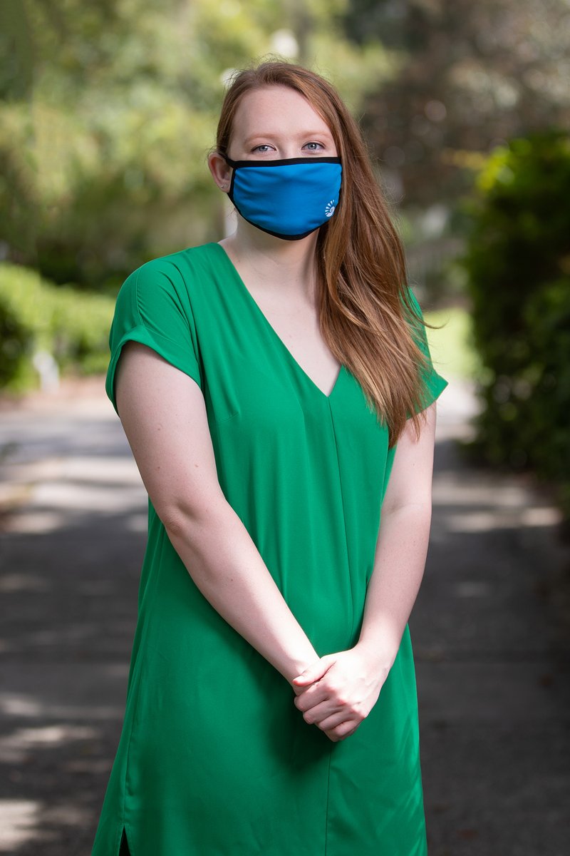 UWF's tweet photo. "I wear a face covering to protect my fellow Argos and provide a safe community to learn and grow in." —Dani Slavin '21
#ShieldUpArgos | #UWFStreetTeam https://t.co/ePlcWsNpGk