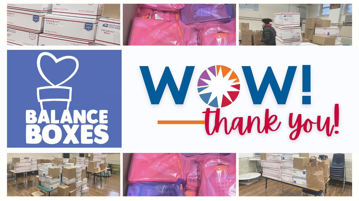 Distinctive_Edu's tweet photo. WOW is all we can say – Balance Boxes your generous donation will bring so much joy to our students! We received 225 Balance Boxes from Samatha Feinberg and the team at Balance Boxes! Thanks, Samantha, Balance Boxes, &amp; @FreeToRunFdn for ALL you do! #ALLin #WeAreDistinctive https://t.co/fEFOF7yHf3