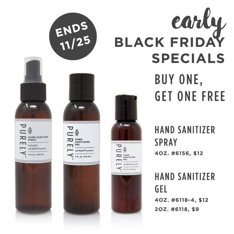 OPurely's tweet photo. These days you can never have too much hand sanitizer! We are stocked and offering Buy One, Get One Free on all three Shield™ powered protectors. https://t.co/C5gB0Gssvn
🛡 🛡 🛡
#blackFriday #bogo #sale #shield #handSanitizer #refuse20 #naturalproducts #staySafe #livepurely https://t.co/X7ZxwU09LD