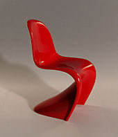S Chair, designed by Verner Panton