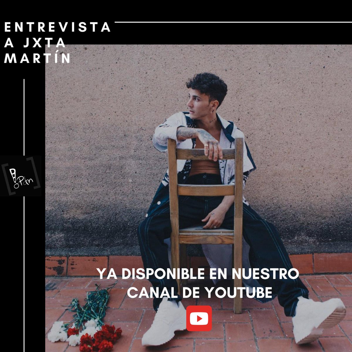 PeriodisticMed's tweet photo. 🎥💥Entrevista a @jxtamartin: "En la música hay muchos altibajos, lo importante es mantenerse". Disfruta de la entrevista al completo en nuestro canal de Youtube. #Lunares #JxtaMartin
📺 https://t.co/gsvlJ0Om3O
🎙️ @marina_mr97 https://t.co/1pnKGdrRqJ